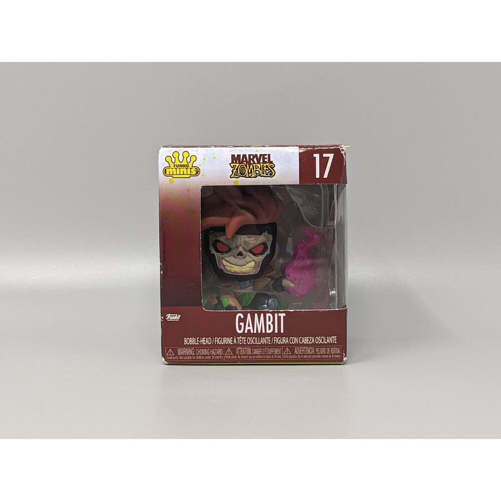 Funko Minis Marvel Zombies Gambit #17 Funko Bobble-Head Figure 2.5"